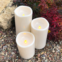 Load image into Gallery viewer, Large Outdoor/Indoor Pillar Candles (Per Set of 3)