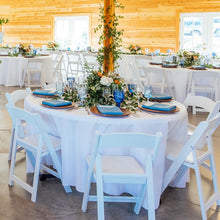 Load image into Gallery viewer, Full length round tablecloth