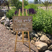 Load image into Gallery viewer, Please Unplug for the Ceremony Sign