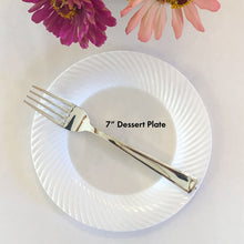 Load image into Gallery viewer, White Plastic Plates