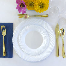 Load image into Gallery viewer, White Plastic Plates