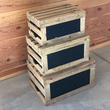 Load image into Gallery viewer, Wooden Chalkboard Risers