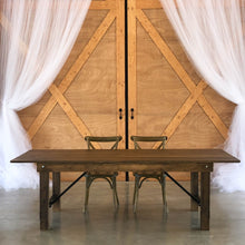 Load image into Gallery viewer, Farm Table and Crossback Chairs