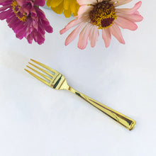 Load image into Gallery viewer, Gold Plastic Utensils
