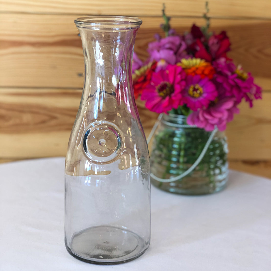 Glass Water Carafe