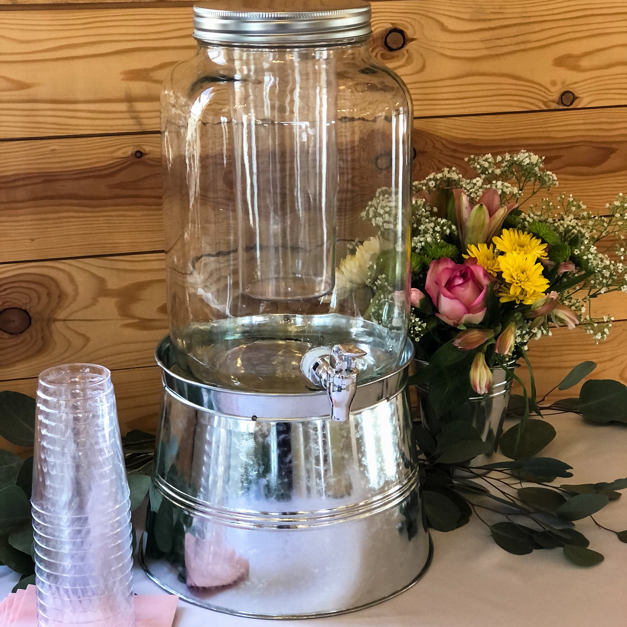 Mason Jar Beverage Dispenser – Rugged Horizon