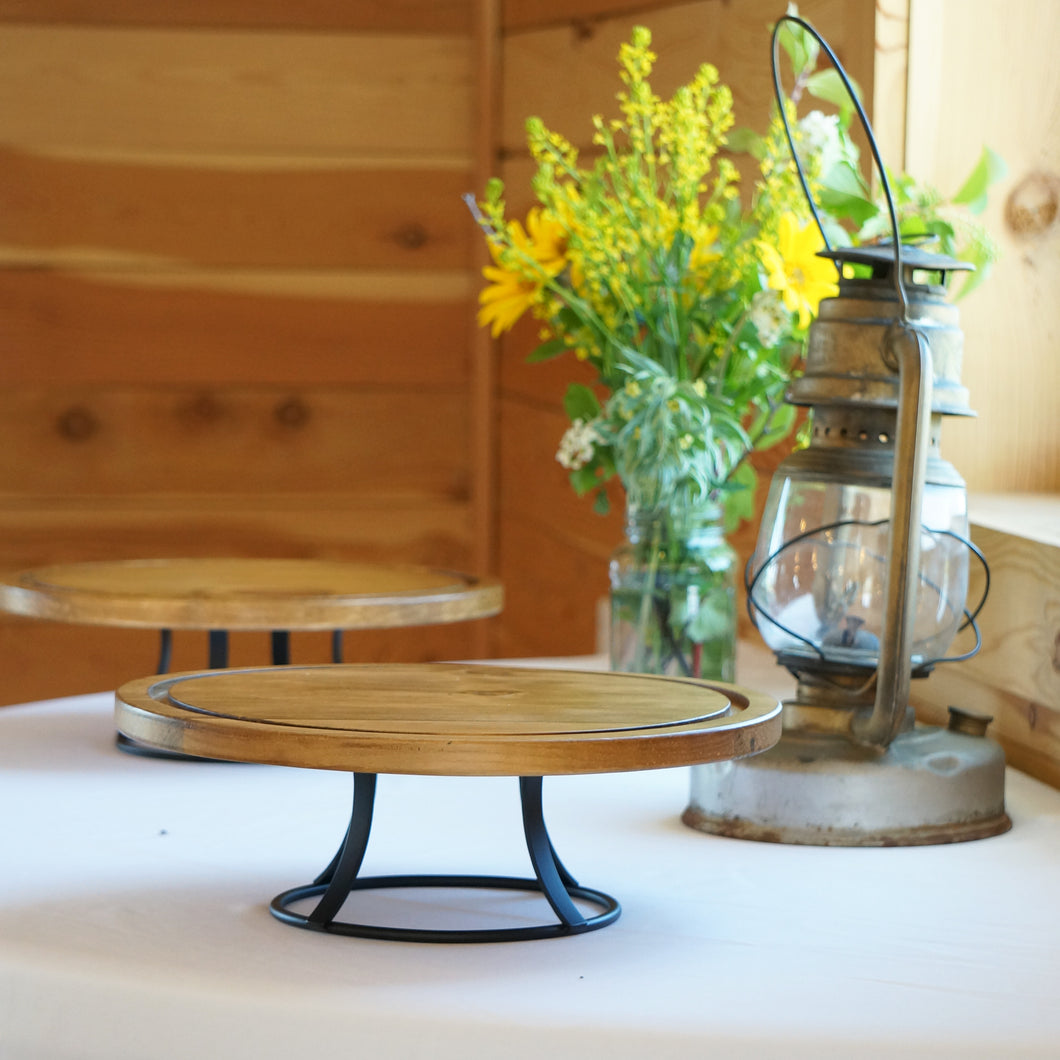 Wooden Cake Stand